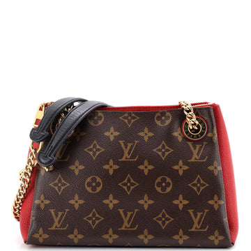 Louis Vuitton Surene Handbag Monogram Canvas with Leather BB
