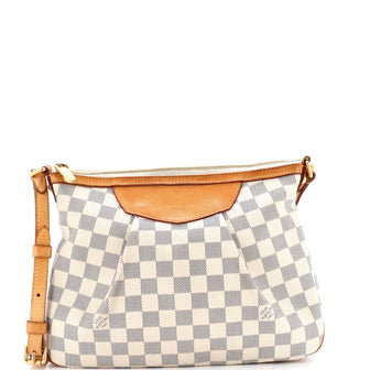 Louis Vuitton Siracusa Handbag Damier PM