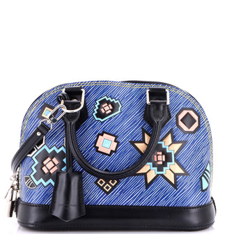 Louis Vuitton Alma Handbag Limited Edition Azteque Epi Leather BB