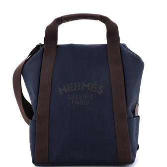 Hermes Sac De Pansage Groom Backpack Canvas