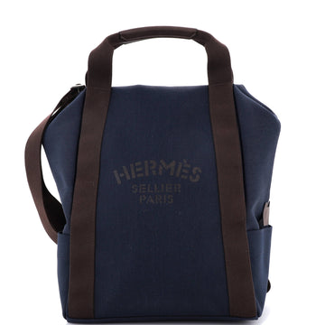 Hermes Sac De Pansage Groom Backpack Canvas