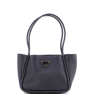 Prada Tote Bag Soft Grain Leather Mini