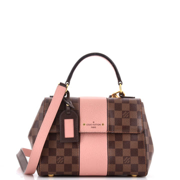 Louis Vuitton Bond Street Handbag Damier with Leather BB