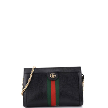 Gucci Ophidia Chain Shoulder Bag Leather Small