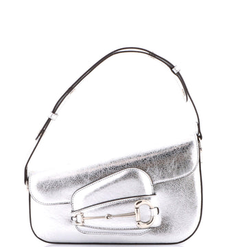 Gucci Horsebit 1955 Asymmetric Shoulder Bag Leather Small