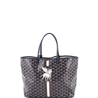 Goyard Saint Louis Tote Printed Coated Canvas PM