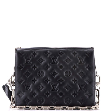 Louis Vuitton Coussin Bag Monogram Embossed Lambskin PM
