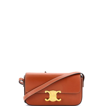 Celine Triomphe East-West Shoulder Bag Smooth Calfskin