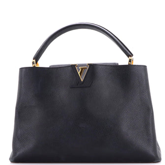 Louis Vuitton Capucines Bag Leather GM