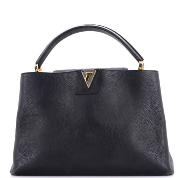 Louis Vuitton Capucines Bag Leather GM