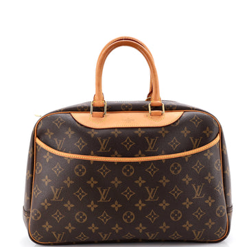 Louis Vuitton Deauville Handbag Monogram Canvas