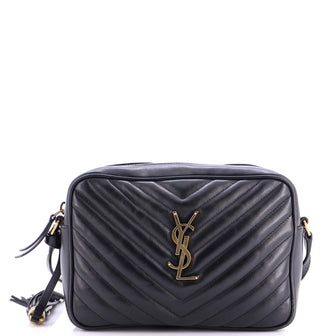Saint Laurent Lou Camera Bag Matelasse Chevron Leather Small