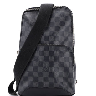 Louis Vuitton Avenue Sling Bag Damier Graphite