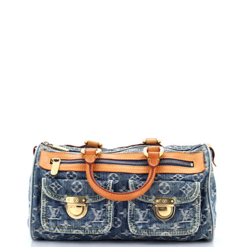 Louis Vuitton Neo Speedy Bag Denim