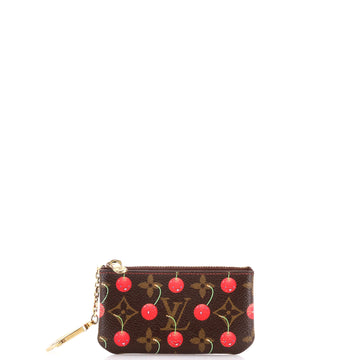 Louis Vuitton Key Pouch Limited Edition Monogram Cerises
