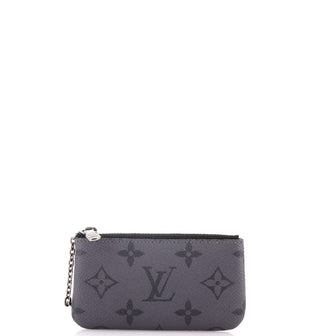 Louis Vuitton Key Pouch Reverse Monogram Eclipse Canvas