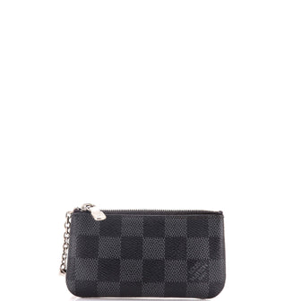 Louis Vuitton Key Pouch Damier Graphite