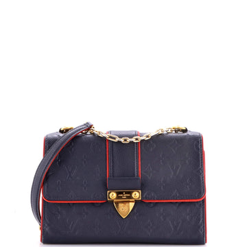 Louis Vuitton Saint Sulpice Handbag Monogram Empreinte Leather PM