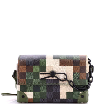 Louis Vuitton Steamer Wearable Wallet Damoflage Canvas