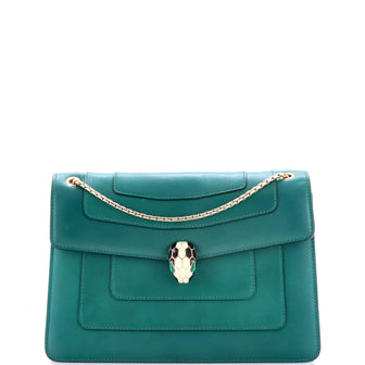 Bvlgari Serpenti Forever Shoulder Bag Leather Medium