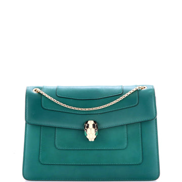 Bvlgari Serpenti Forever Shoulder Bag Leather Medium