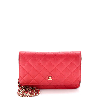 Chanel Wallet on Chain Quilted Caviar