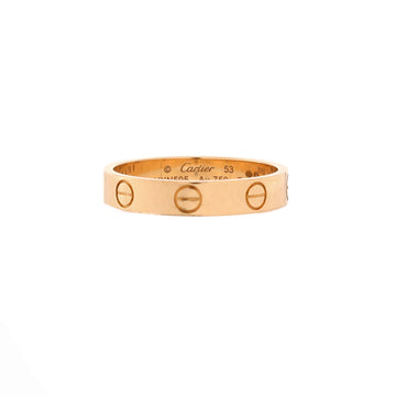 Cartier Love Wedding Band Ring 18K Yellow Gold