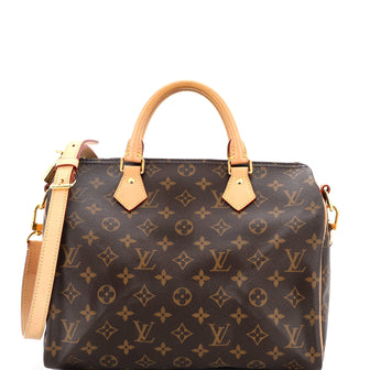 Louis Vuitton Speedy Bandouliere Bag Monogram Canvas 30