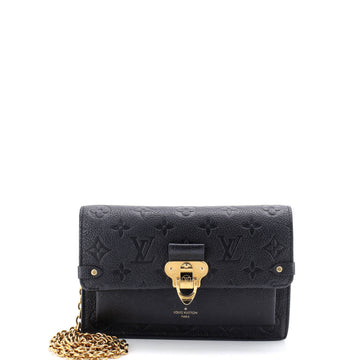 Louis Vuitton Vavin Chain Wallet NM Monogram Empreinte Leather