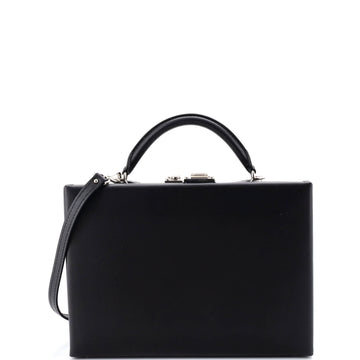 Goyard Regina Trunk Bag Coated Canvas with Leather