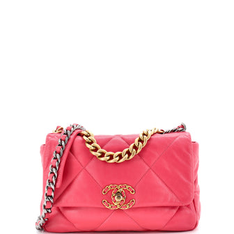 Chanel 19 Flap Bag Quilted Leather Medium