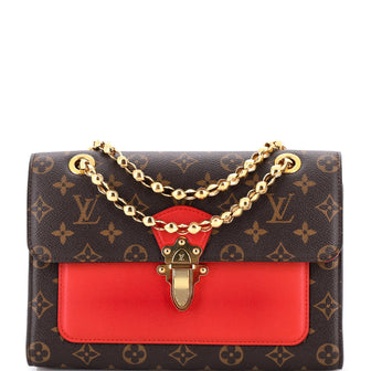 Louis Vuitton Victoire Handbag Monogram Canvas and Leather