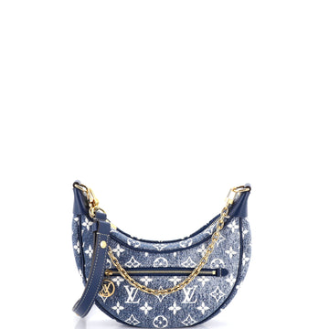Louis Vuitton Loop Handbag Monogram Jacquard Denim