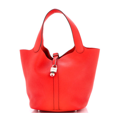 Hermes Picotin Lock Bag Clemence MM