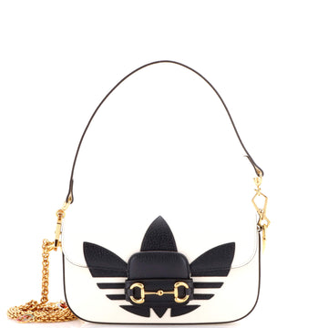 Gucci x Adidas Horsebit 1955 Shoulder Bag Leather East West