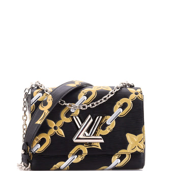 Louis Vuitton Twist Handbag Limited Edition Print Epi Leather MM