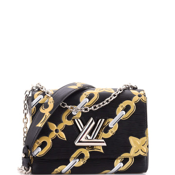 Louis Vuitton Twist Handbag Limited Edition Print Epi Leather MM