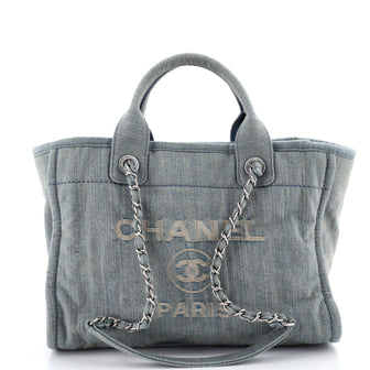 Chanel Deauville NM Tote Denim Small