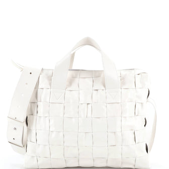 Bottega Veneta Stretch Cassette Briefcase Maxi Intrecciato Leather Large