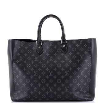 Louis Vuitton Grand Sac Bag Monogram Eclipse Canvas