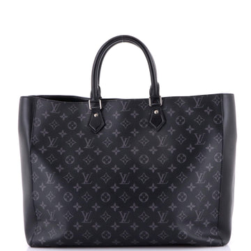 Louis Vuitton Grand Sac Bag Monogram Eclipse Canvas