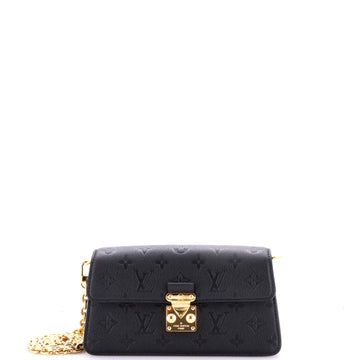 Louis Vuitton Pochette Metis Wallet on Chain Monogram Empreinte Leather
