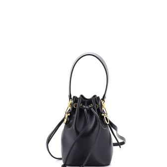 Fendi Mon Tresor Bucket Bag Leather Mini