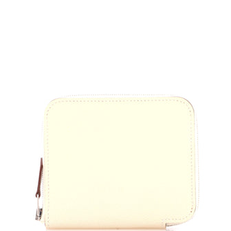 Hermes Azap Zip Around Wallet Silk'in Epsom Compact
