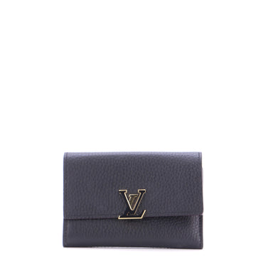 Louis Vuitton Capucines Maxi Wallet Taurillion Leather Compact