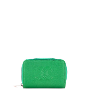 Chanel Timeless Zip Around Coin Purse Caviar