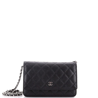 Chanel Wallet on Chain Quilted Caviar