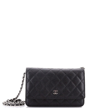 Chanel Wallet on Chain Quilted Caviar