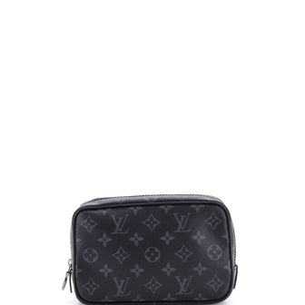 Louis Vuitton Toiletry Pouch Monogram Eclipse Canvas PM