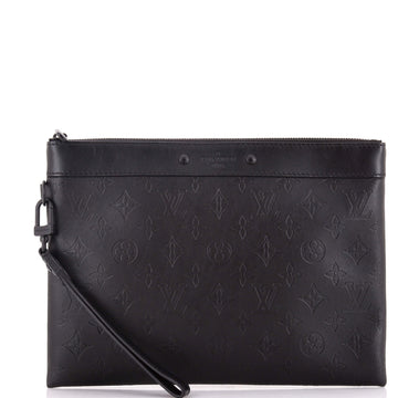 Louis Vuitton Pochette To-Go Monogram Shadow Leather